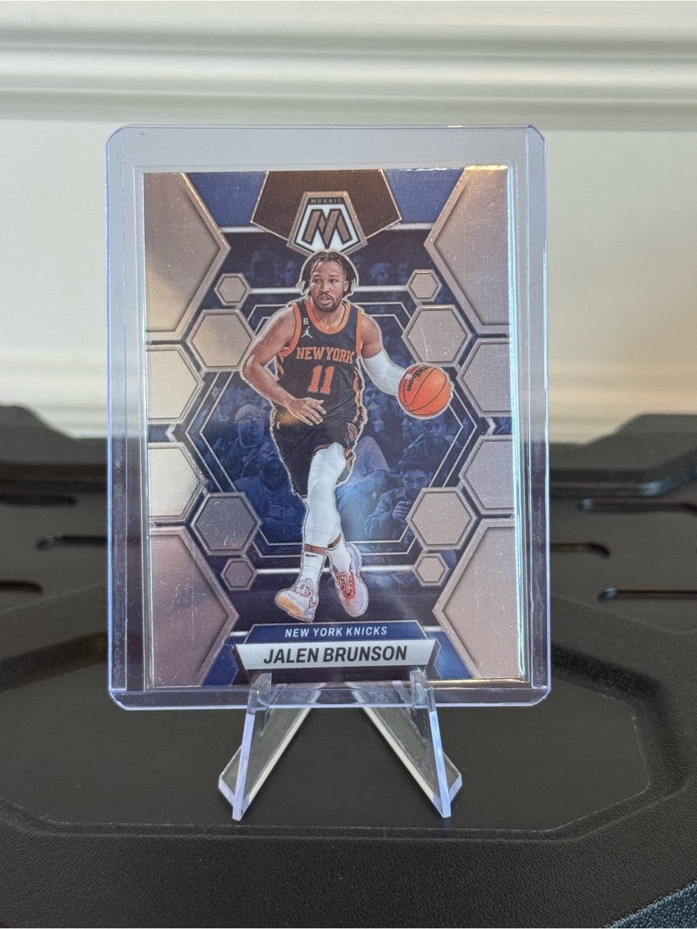 🏀 2022-23 Jalen Brunson Panini Mosaic New York Knicks NBA Basketball Card 🔥